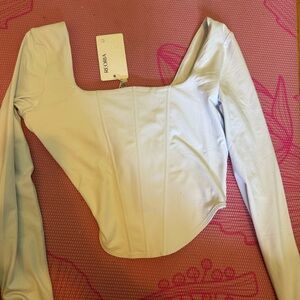 White Long Sleeve Women's Top